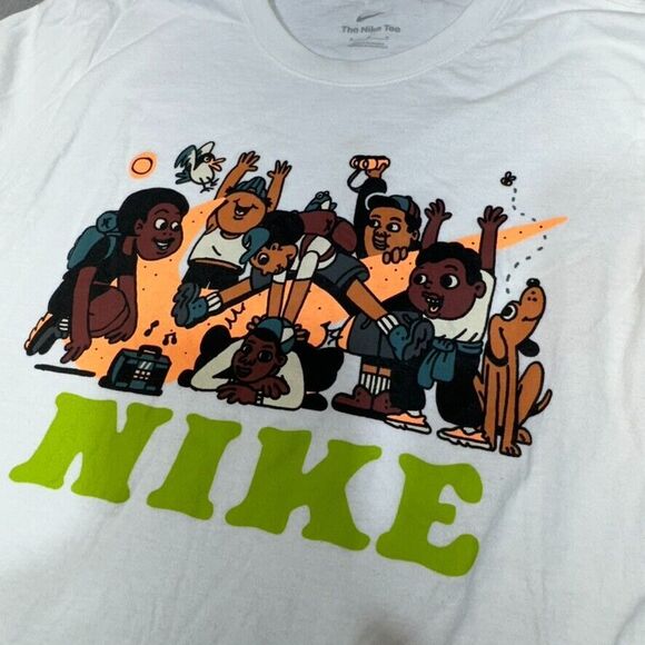 Nike Shirt Men Medium X Future Movement‎ Black Wellness Nature Joonbug McIntosh - Picture 4 of 14